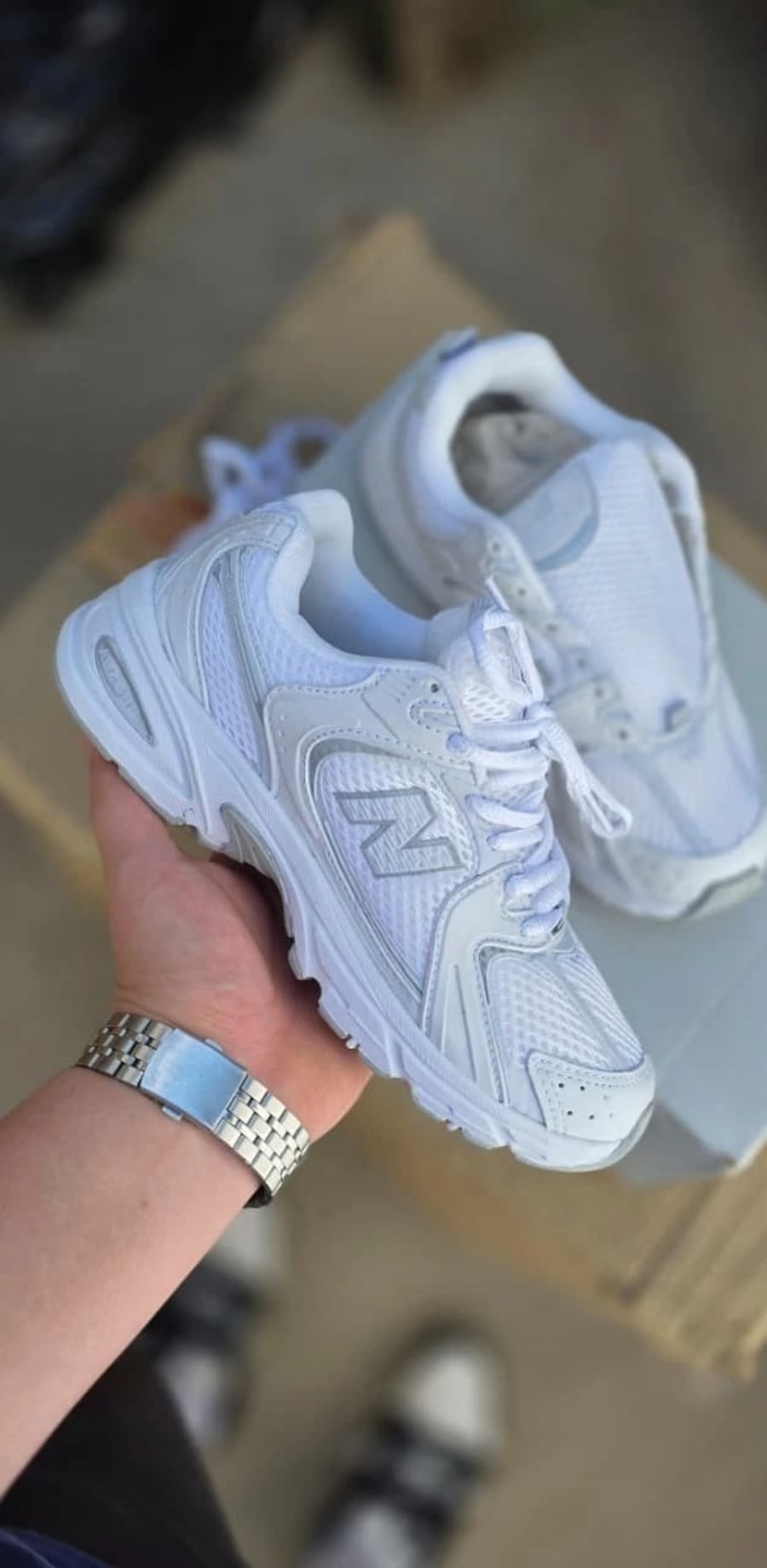New Balance 530 Total White 2