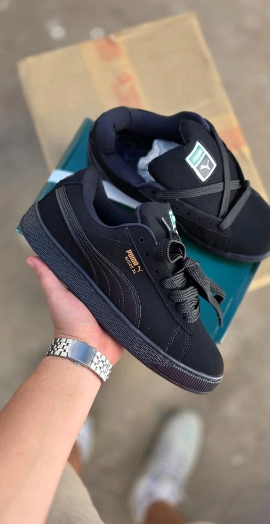 Puma Suede XL Total Black 1