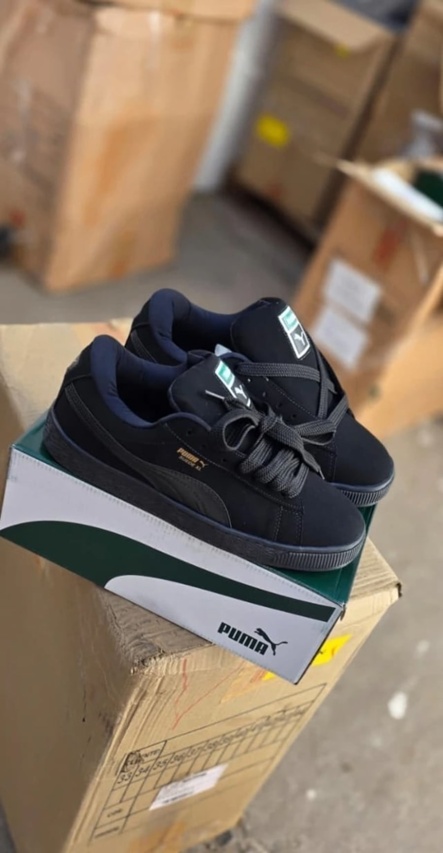 Puma Suede XL Total Black 2