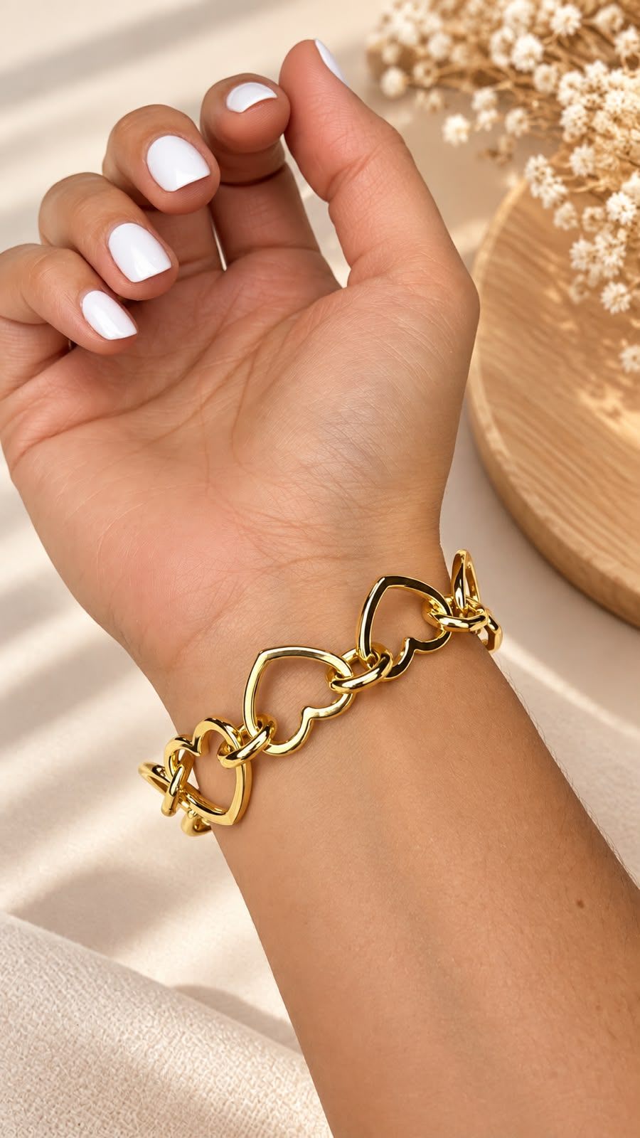 Pulsera silueta corazón 1