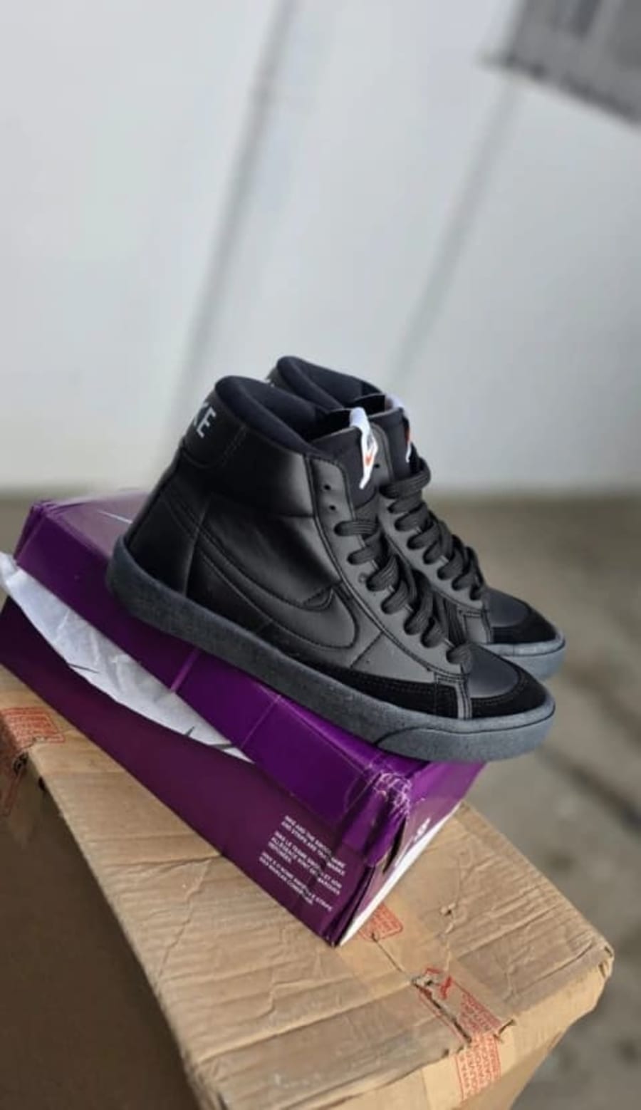 Nike Blazer Mid '77 Triple Black 1
