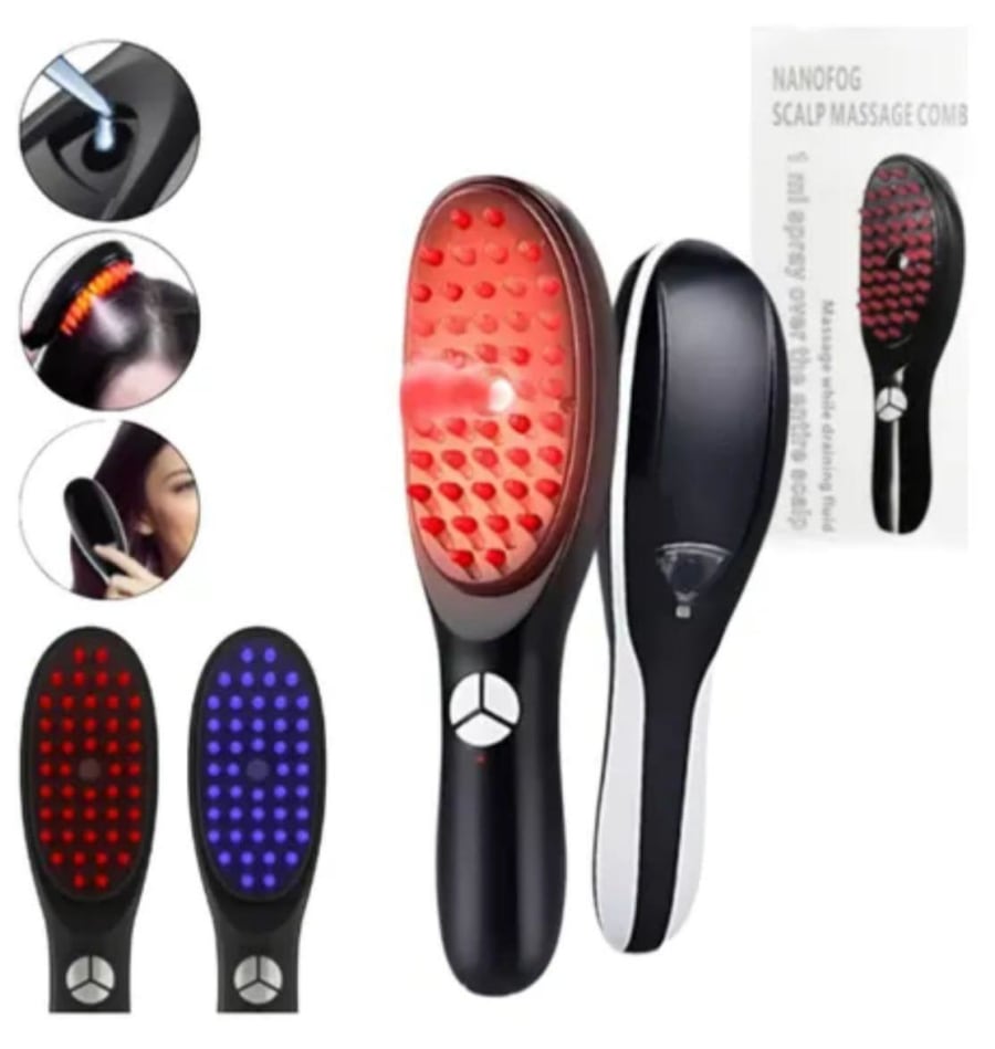 CEPILLO MASAJEADOR VAPORIZADOR CRECIMIENTO CABELLO 1