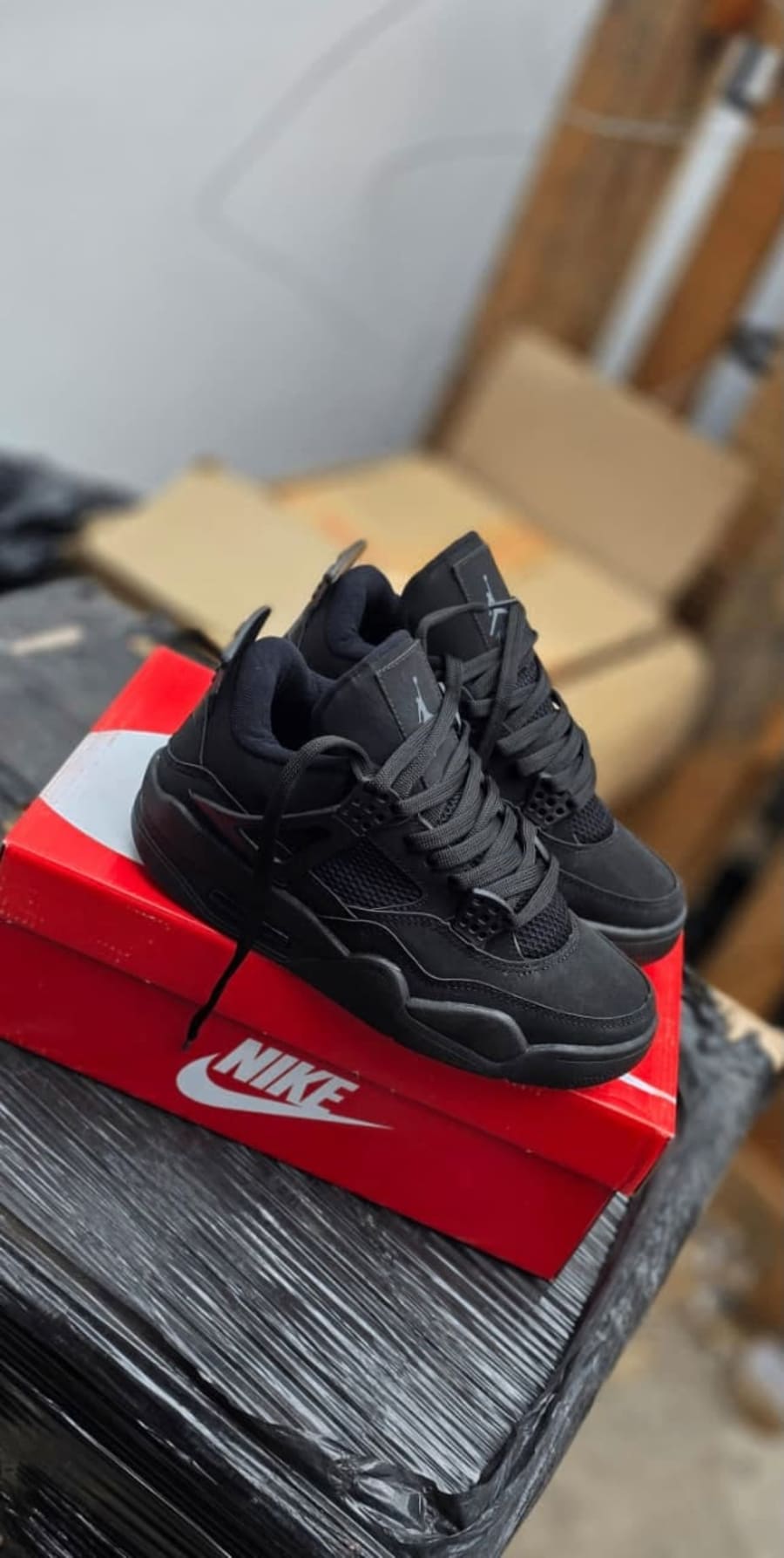 Nike Retro 4 Black Cat 1