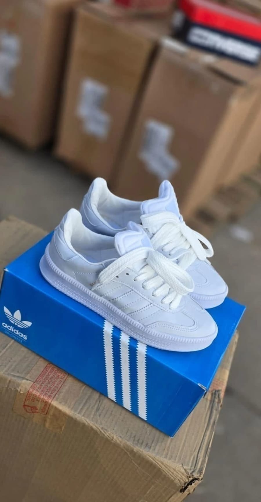 Adidas Samba XL Total White 1
