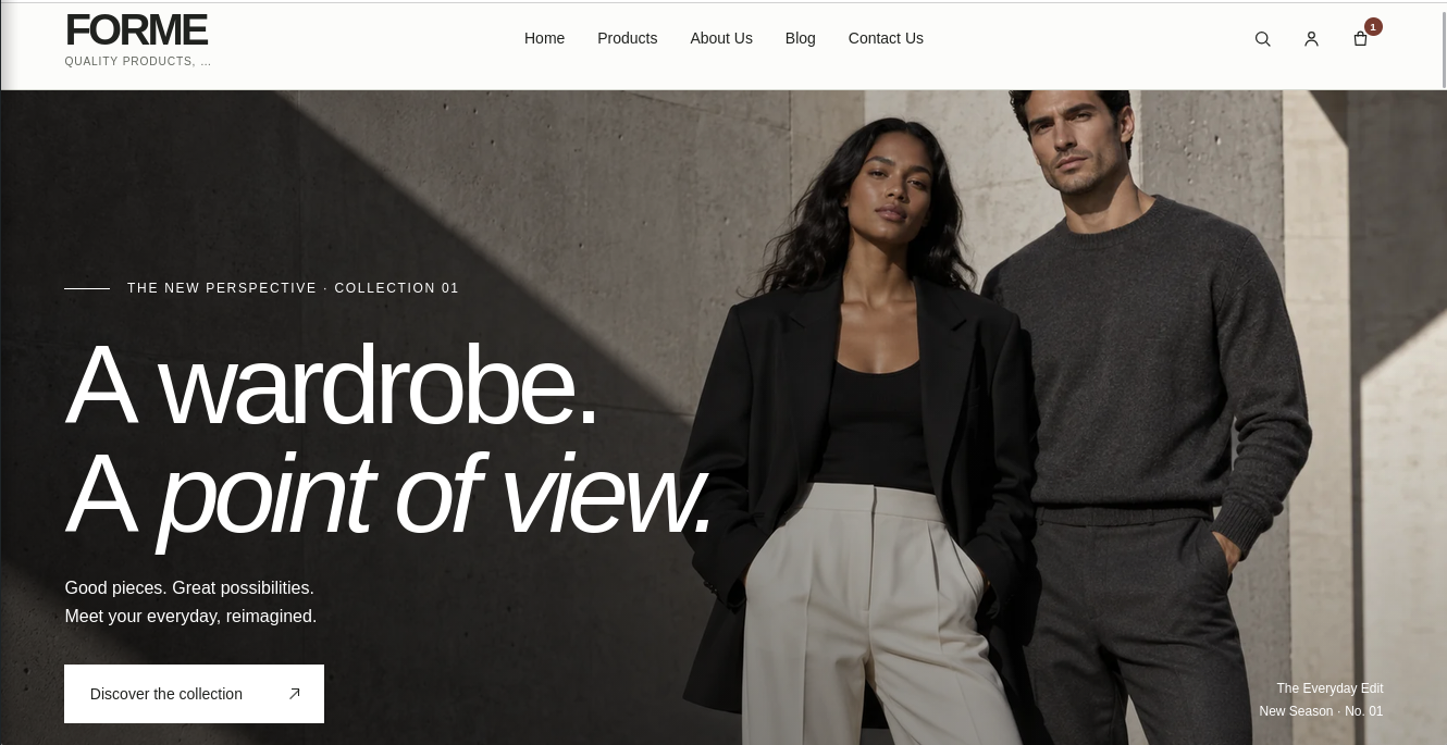 Fashion Store CMS