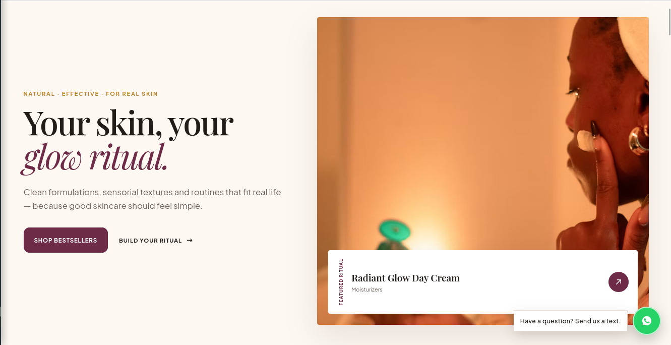 Beauty Store CMS
