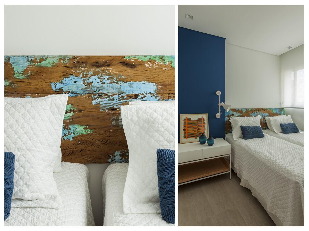 Arquitetura e design relaxantes em apartamento praiano / Fotografia Eduardo Pozella