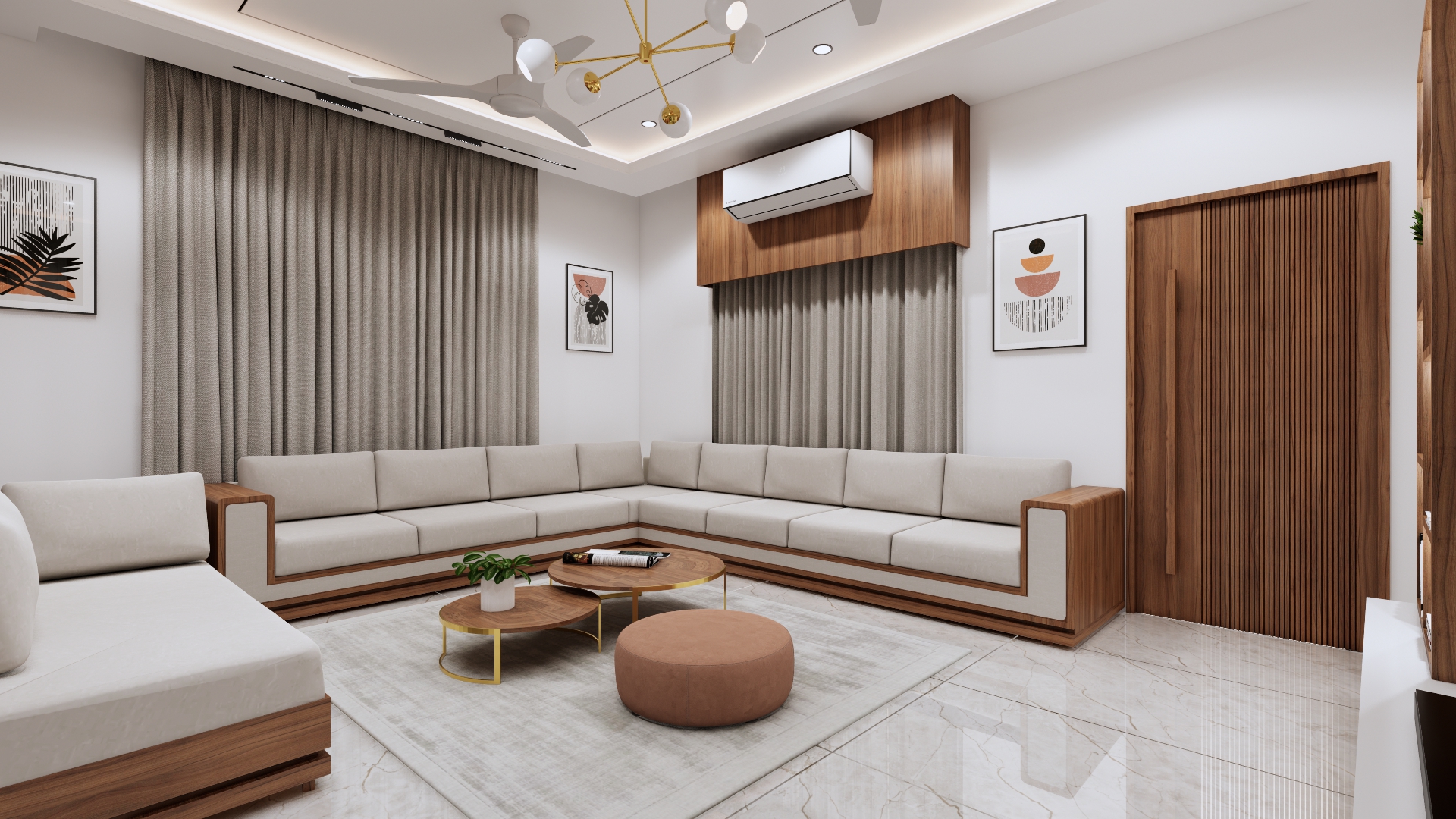 Elegant 3BHK Residence, Bhuj