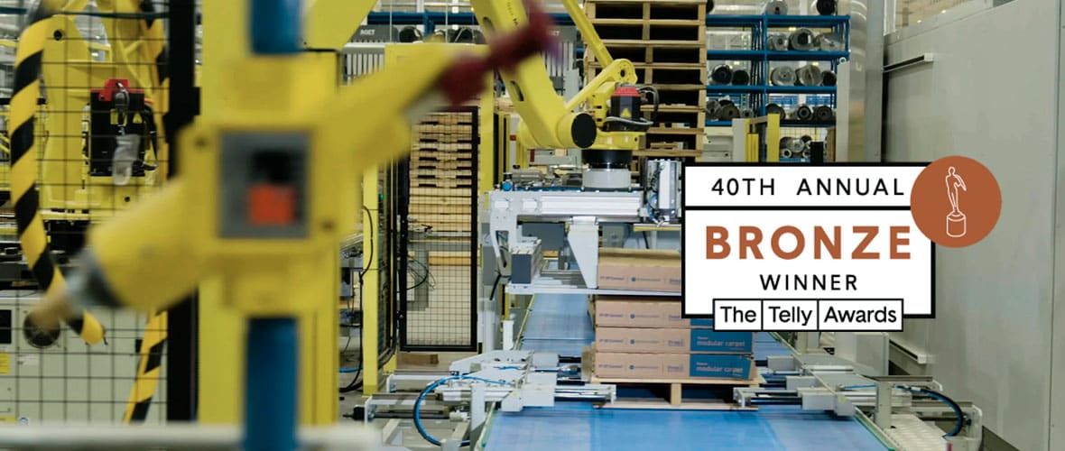Engineered Floors Commercial Division Video Captures Prestigious Telly Award