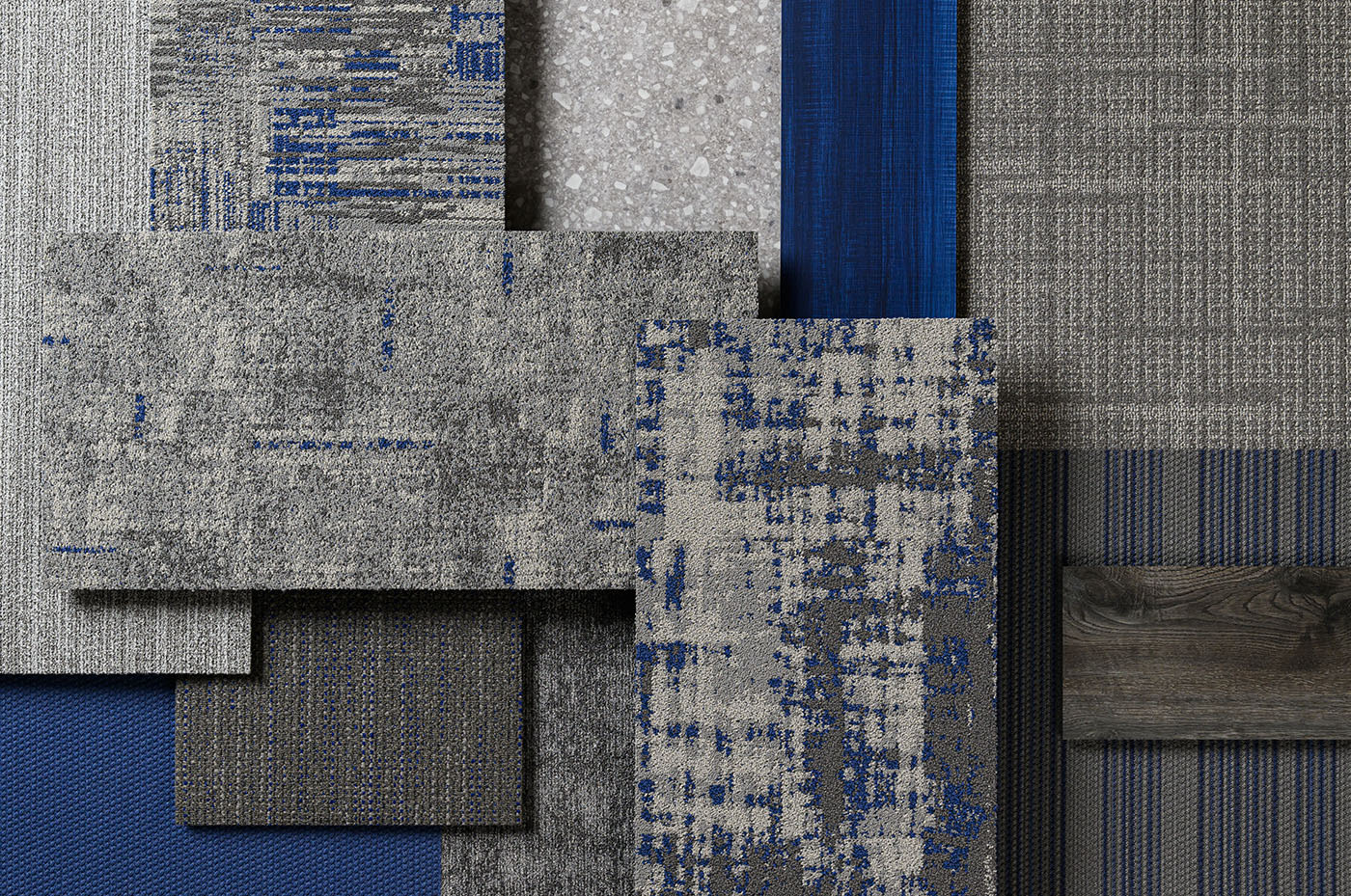 Lapis Reed Warp & Weft - Lapis - J+J Flooring Group