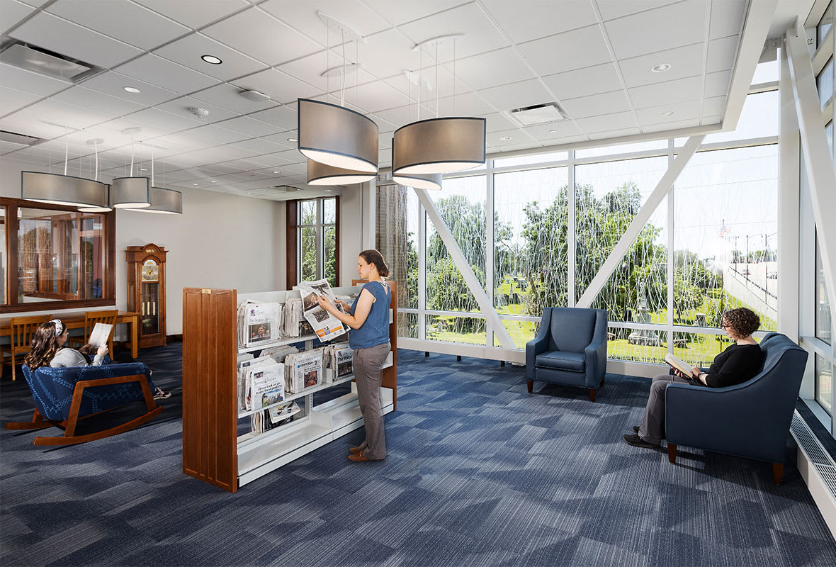 Gallery Galesburg Public Library J+J Flooring Group