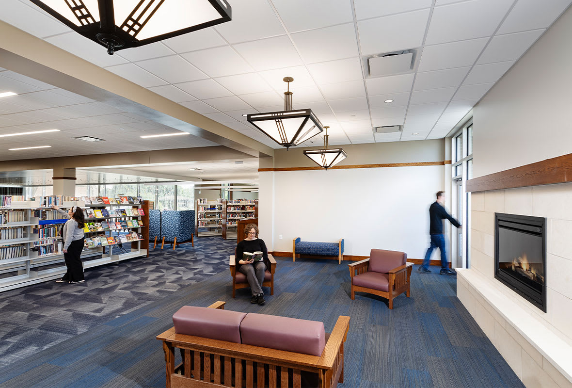 Gallery Galesburg Public Library J+J Flooring Group