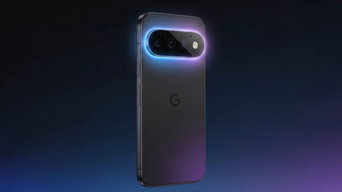 Pixel 11 Pro camera bar with Pixel Glow RGB LED lighting replacing the temperature sensor