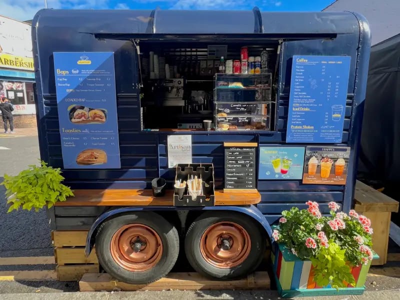 Coffee truck in London — independent specialty coffee on the streets