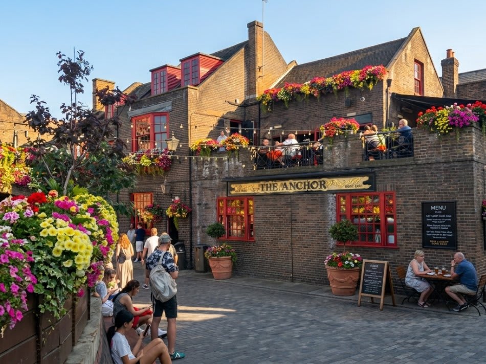 The Anchor Bankside pub in London