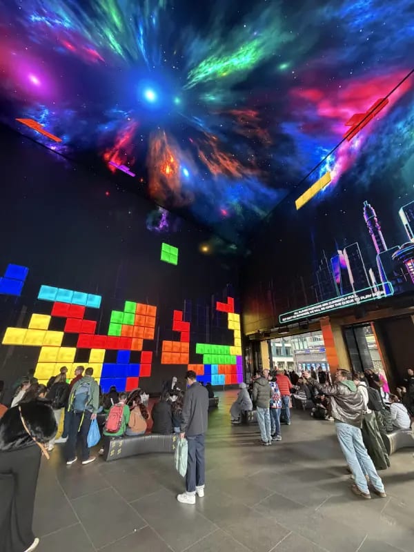 The Outernet London immersive screens near Tottenham Court Road