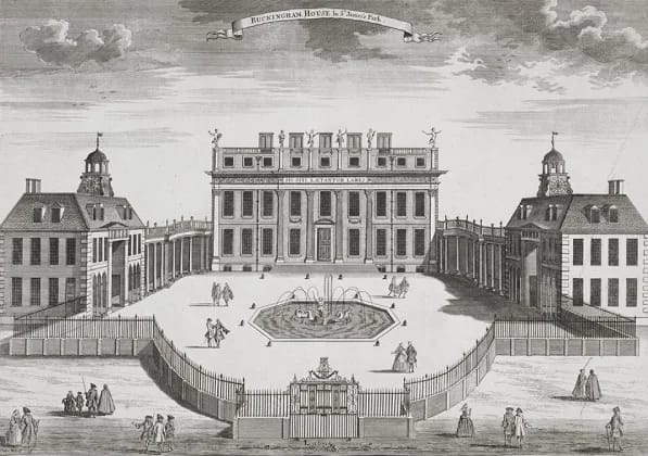 Buckingham House 1710 historical London — the early history of Buckingham Palace before it became a royal residence