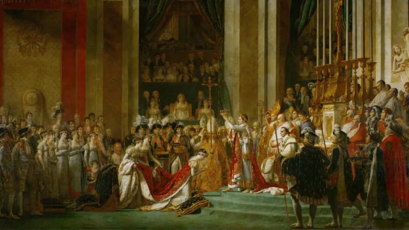 Coronation ceremony at Westminster Abbey London — a tradition held here since William the Conqueror in 1066
