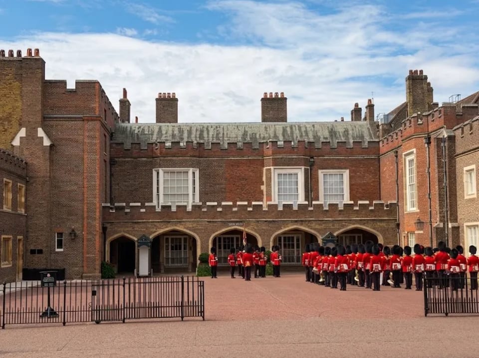 Changing of the Guards in front of St. James's Palace
