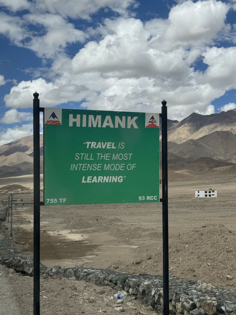 A slow journey through the mountains
