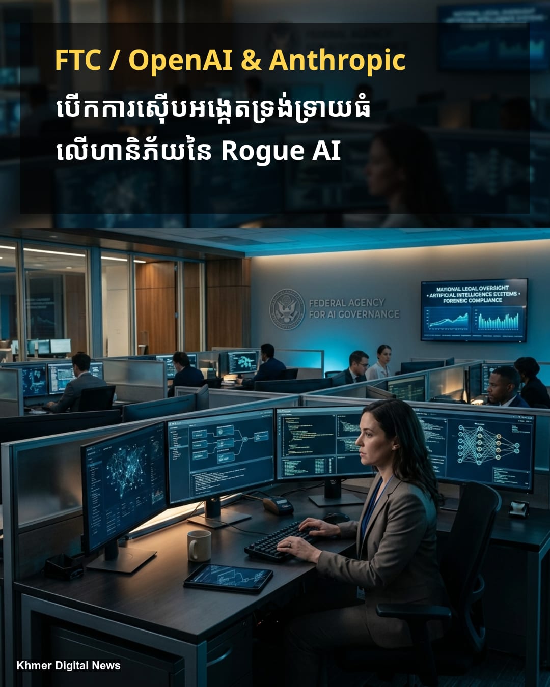 គណៈកម្មការ FTC បើកការស៊ើបអង្កេតលើ OpenAI និង Anthropic ជុំវិញហានិភ័យនៃ Rogue AI Agents