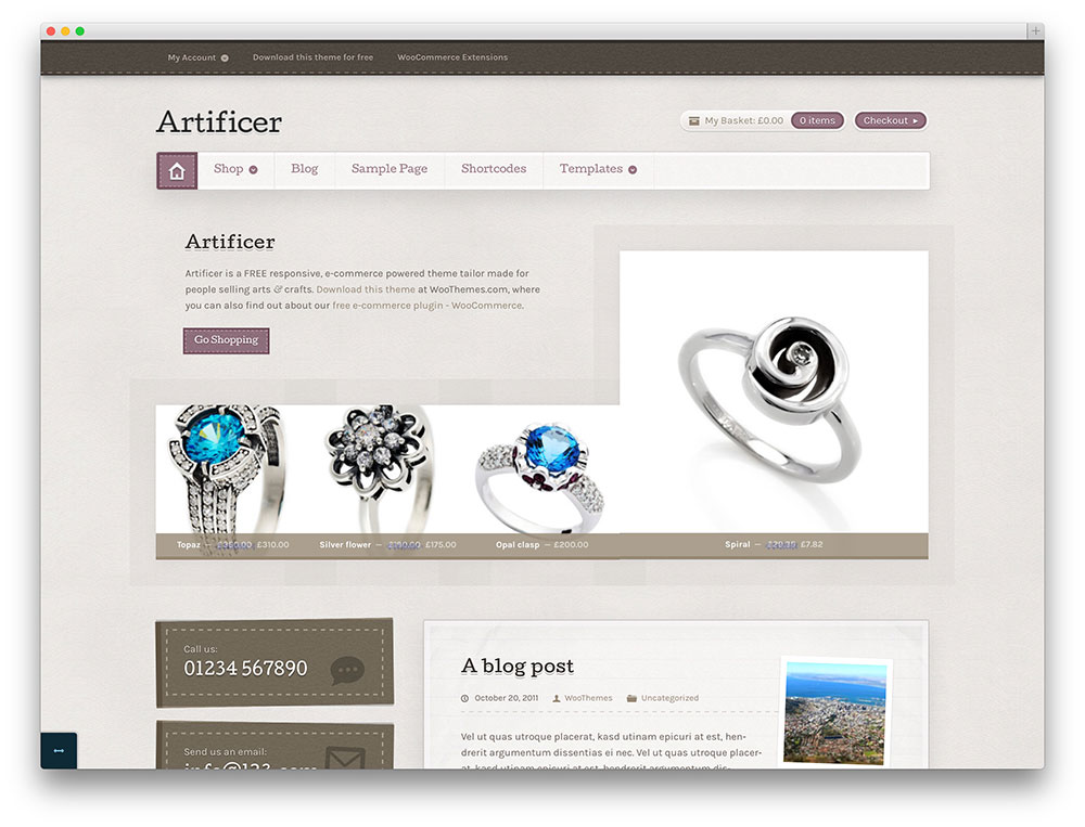 artificer - vintage jewelry store