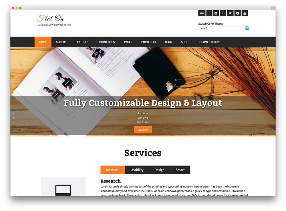 flaton - creative business theme