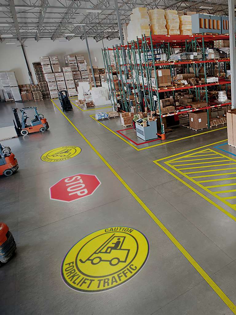 Real transportation & logistics projections in action — Infinity Projectors