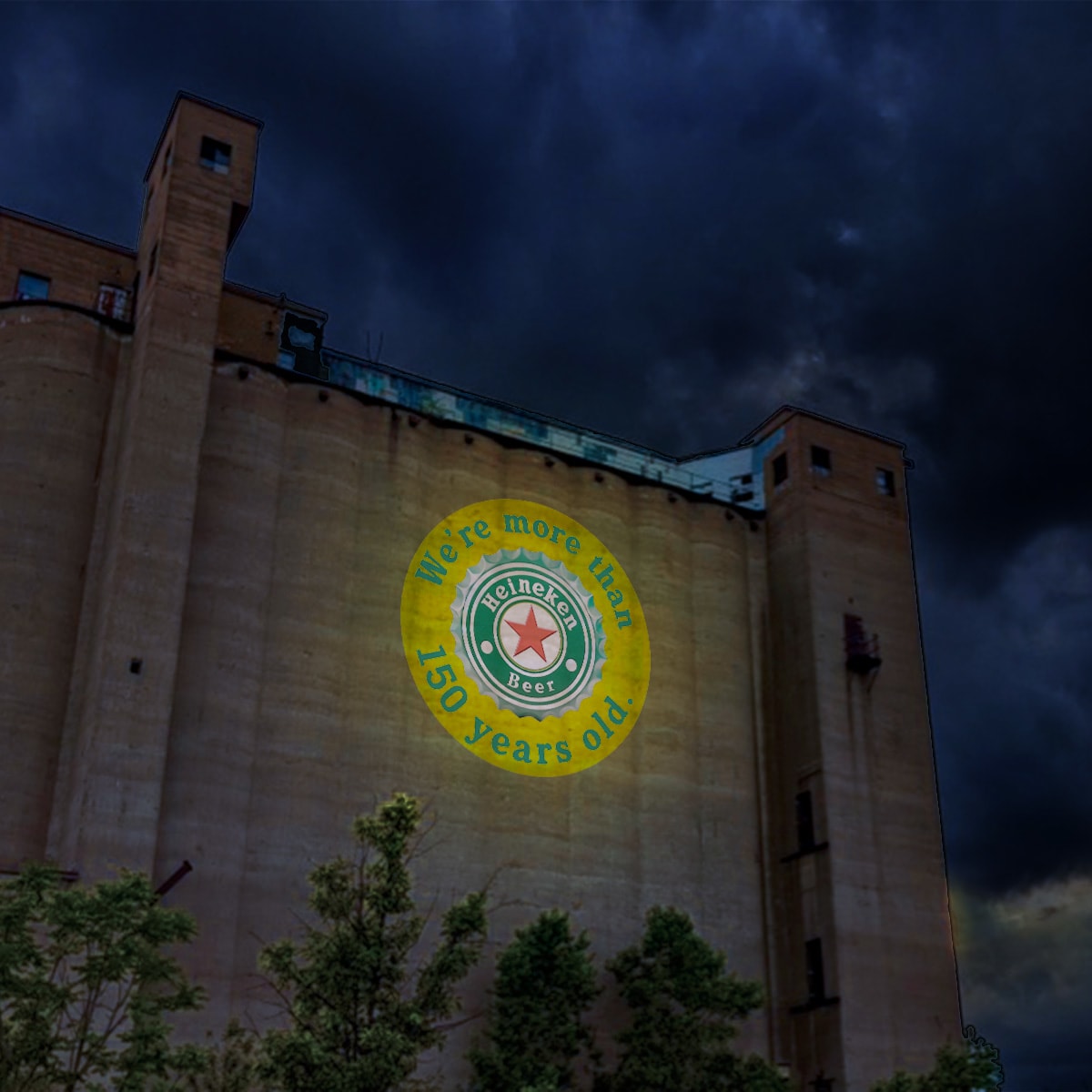4 Gobo High Wattage Outdoor Projector — Pride celebration gobo projection design — gobo projector design