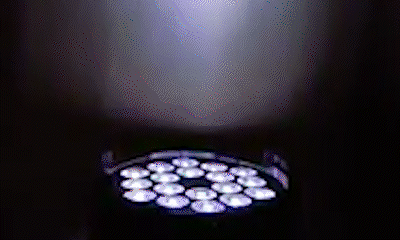 Party & event gobo projection design — a custom gobo projection example