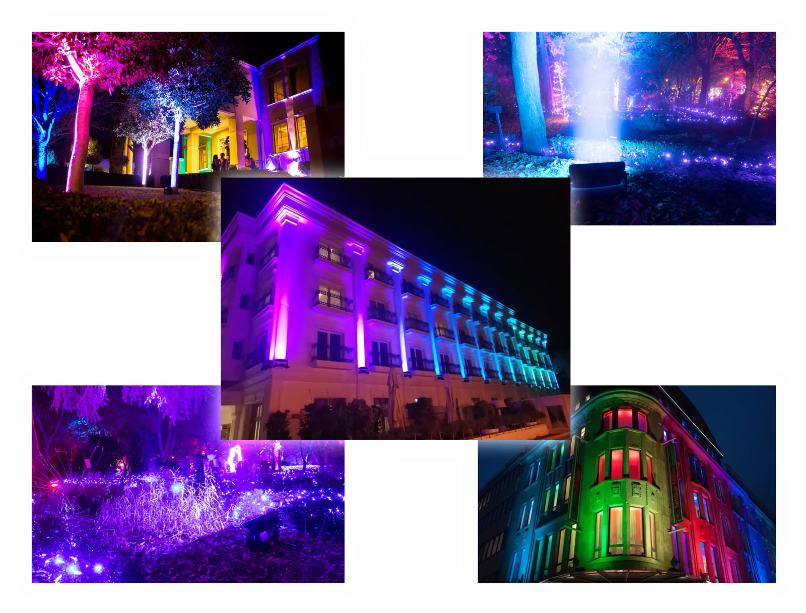 Party & event gobo projection design — logo projection in light