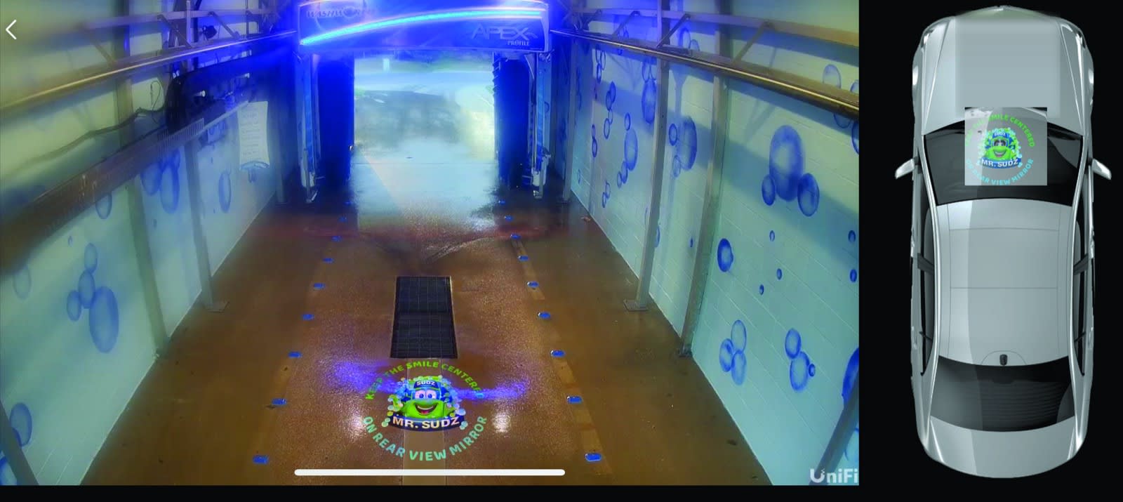 Real transportation & logistics projections in action — Infinity Projectors