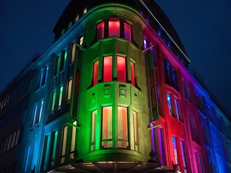 Party & event gobo projection design — cast in light by a custom gobo projector