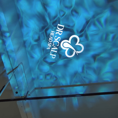 Infinity Dual Lens Projector — Custom business logo gobo projection — logo projection in light
