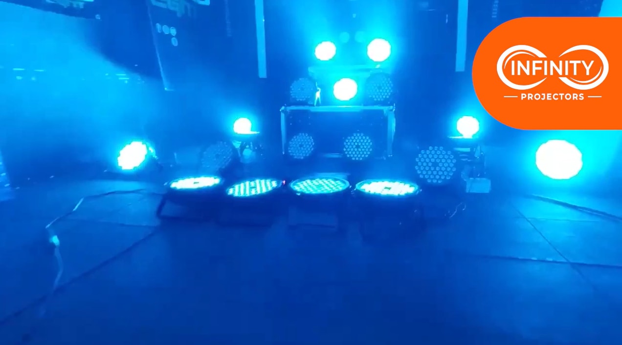Party & event gobo projection design — gobo logo projection video