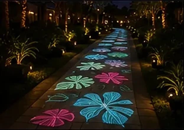 Real hospitality projections in action — Infinity Projectors