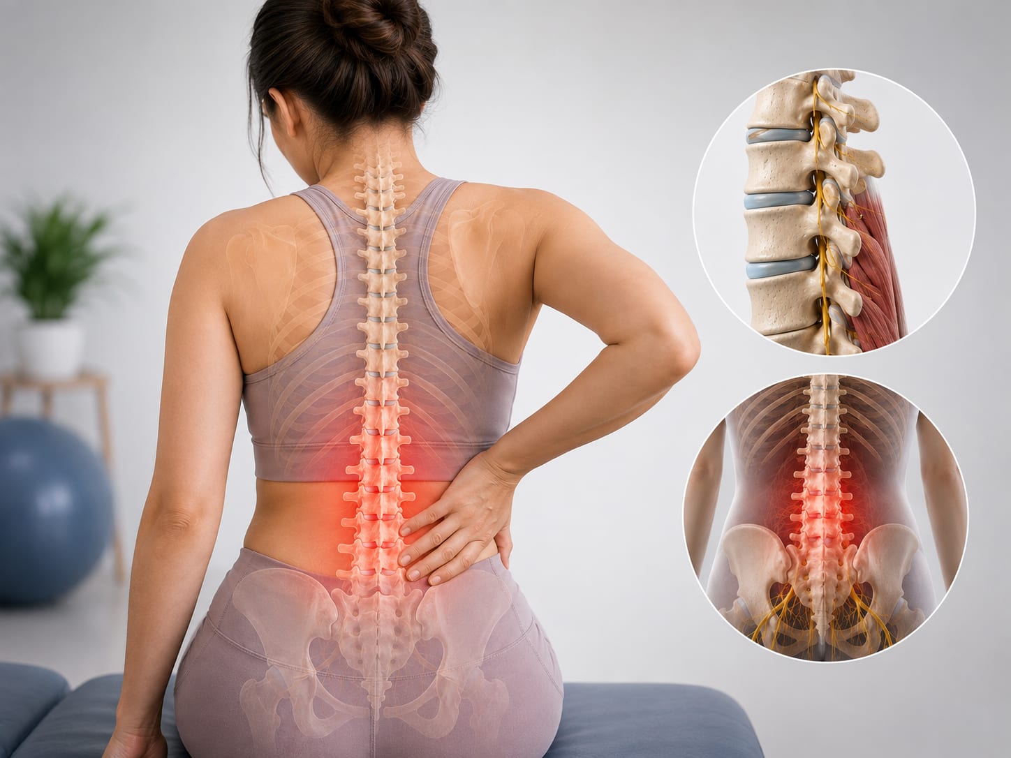 Lumbar spine anatomy and back pain