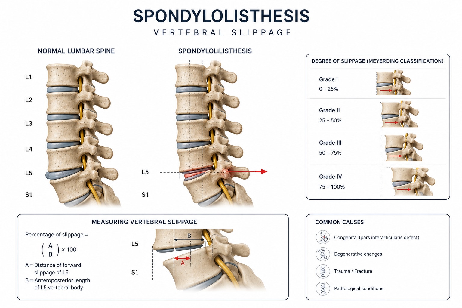 Lumbar spondylolisthesis