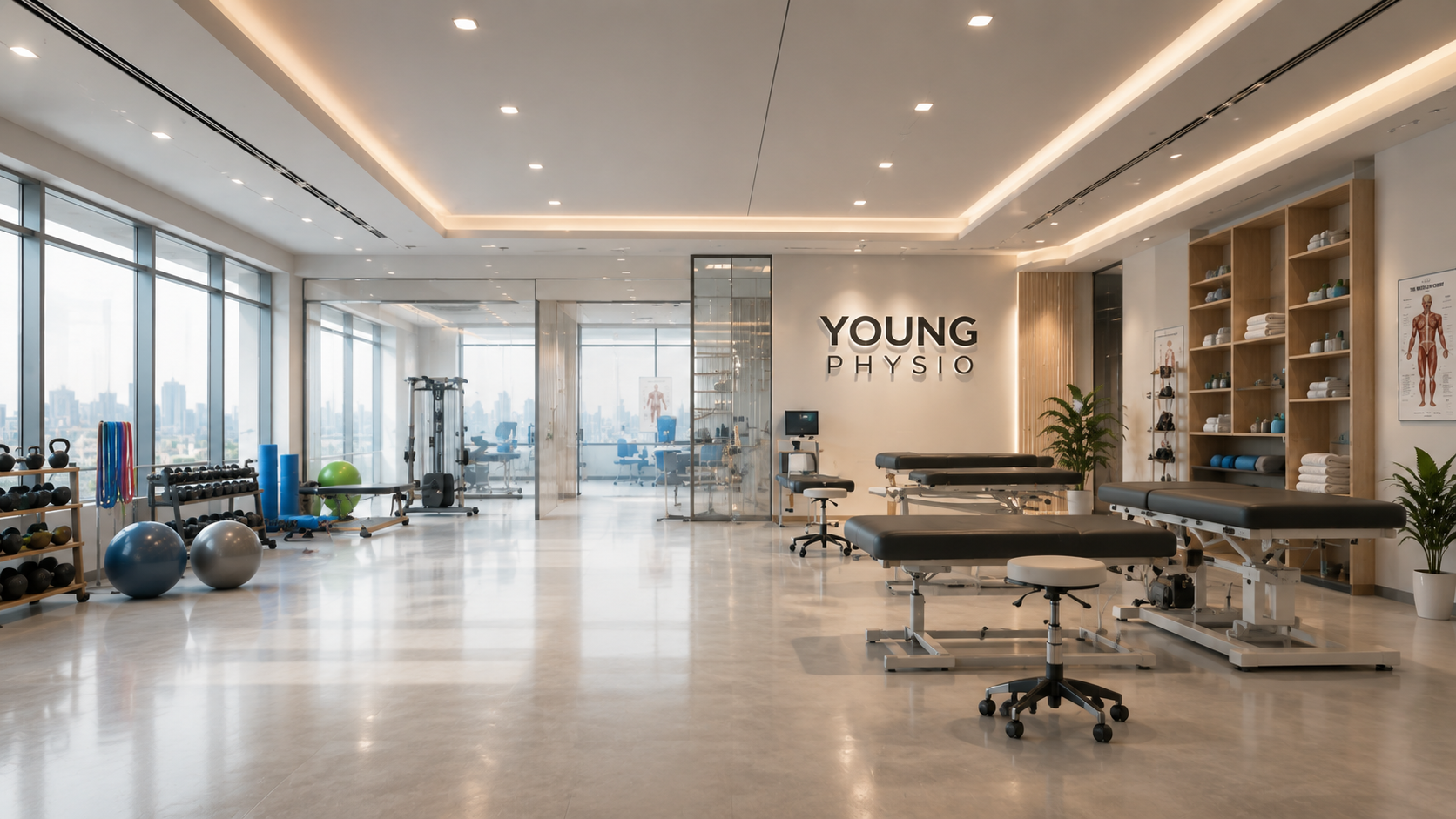 Young Physio rehabilitation