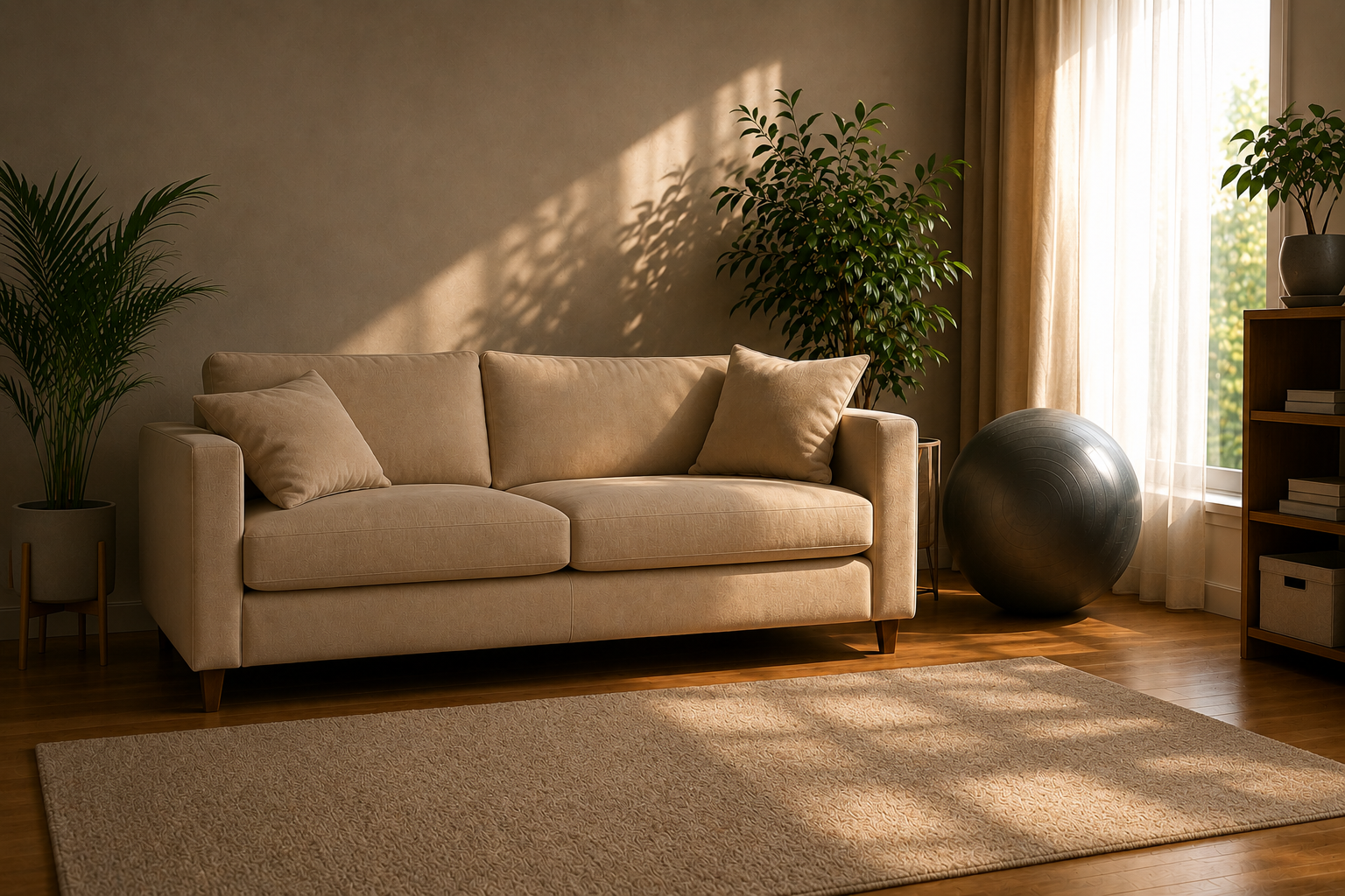 Home physiotherapy treatment