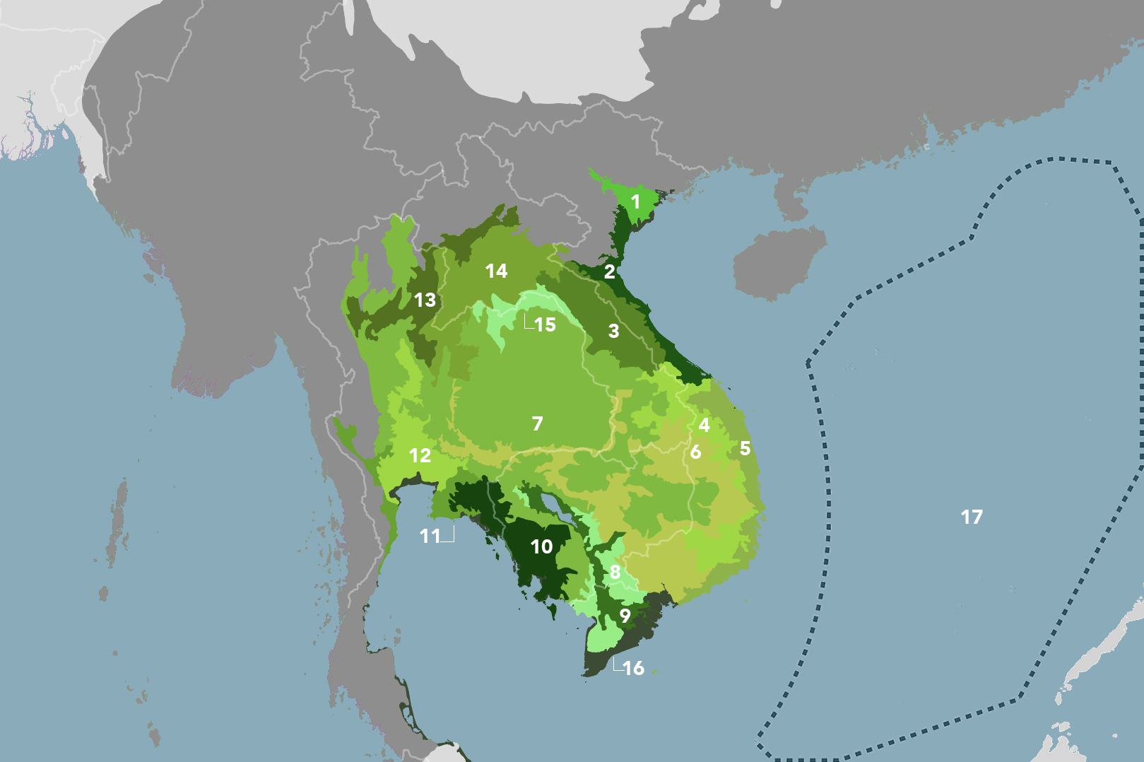 Bioregion map IM12