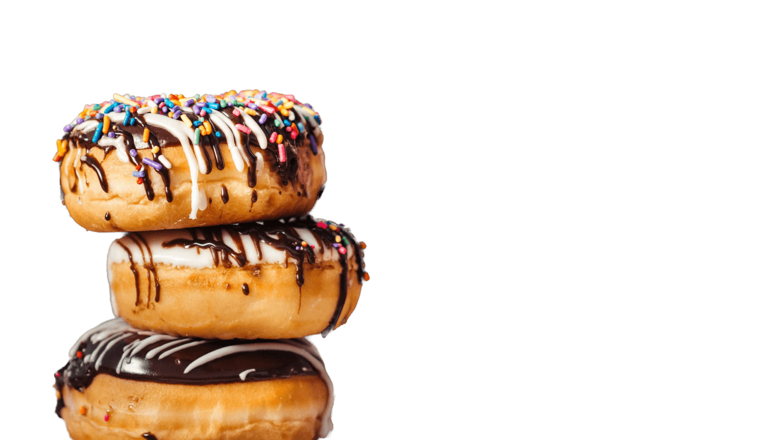 A stack of donuts
