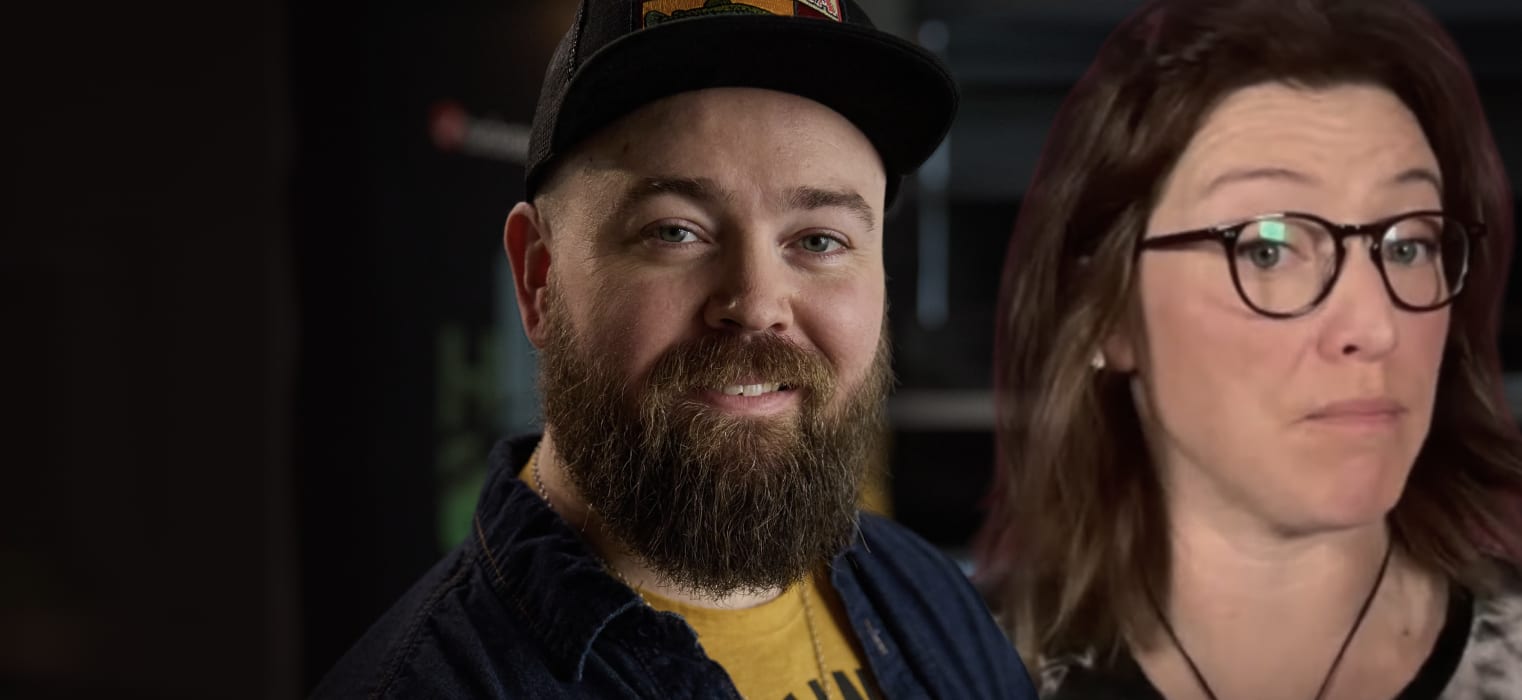 Jason Lengstorf and Marcy Sutton