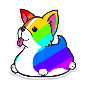 Rubber Corgi