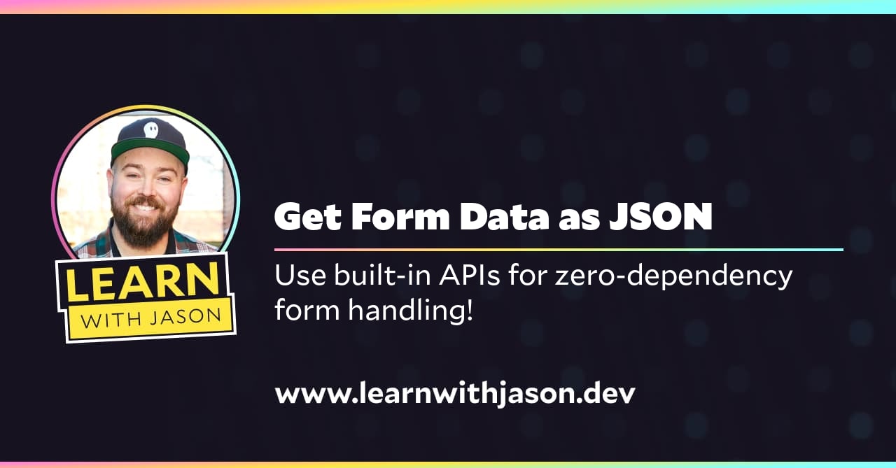 How to Convert HTML Form Field Values to a JSON Object
