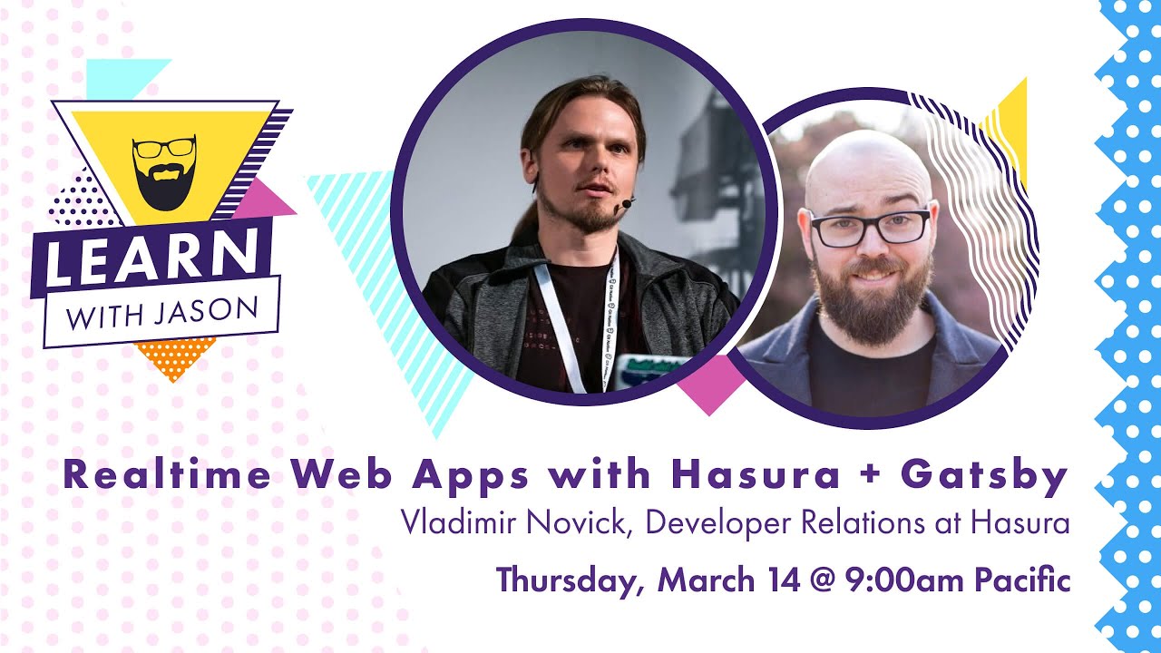 Create Realtime Web Apps with Hasura & Gatsby