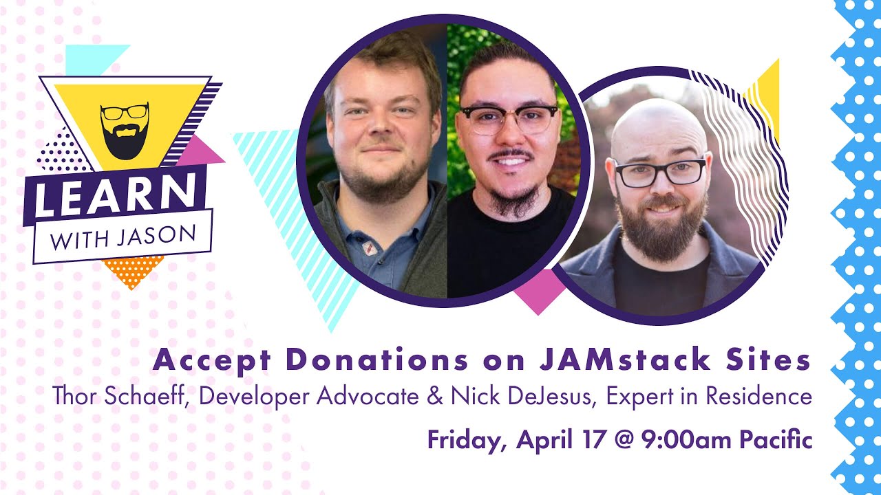 Accept Donations on Jamstack Sites