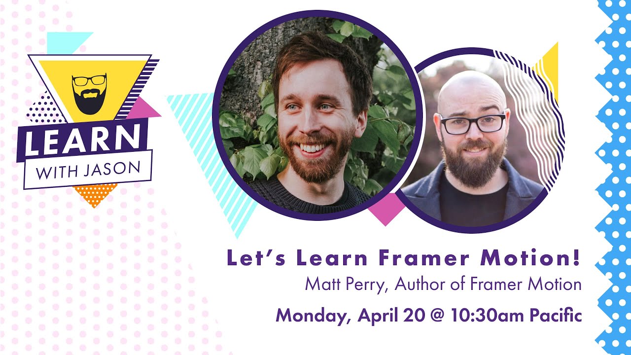 Let's Learn Framer Motion!