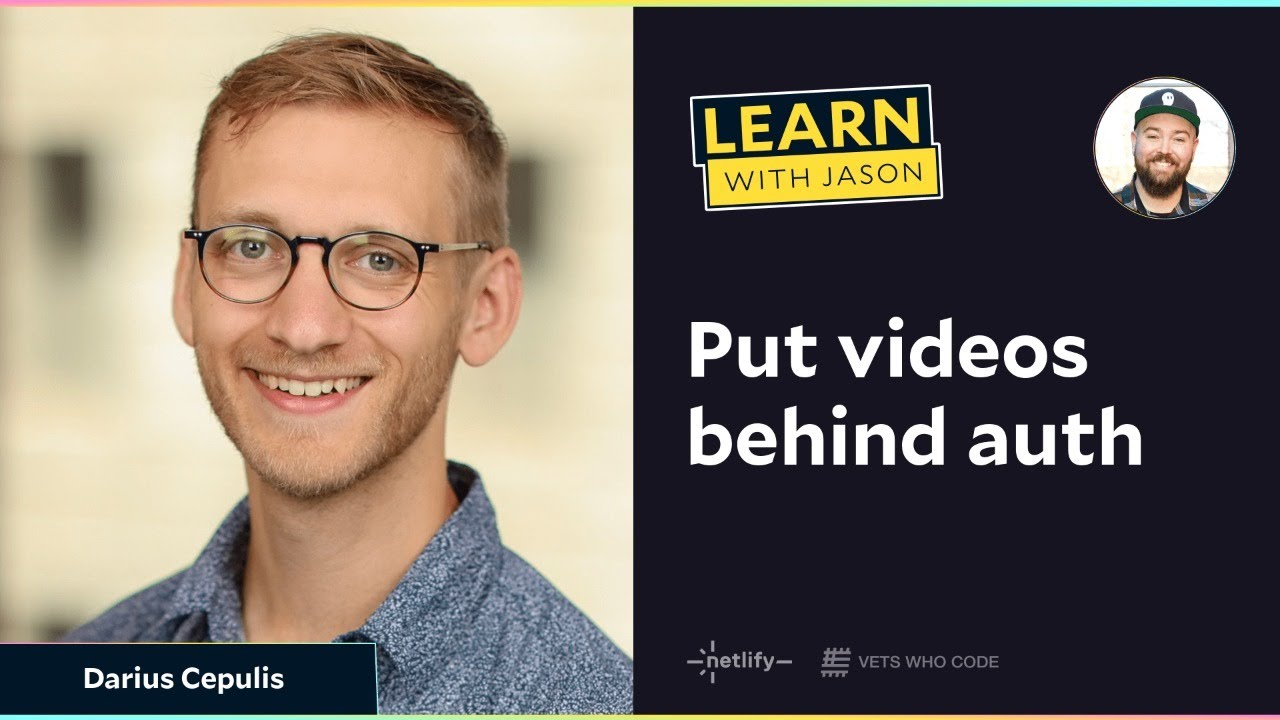 Put videos behind auth