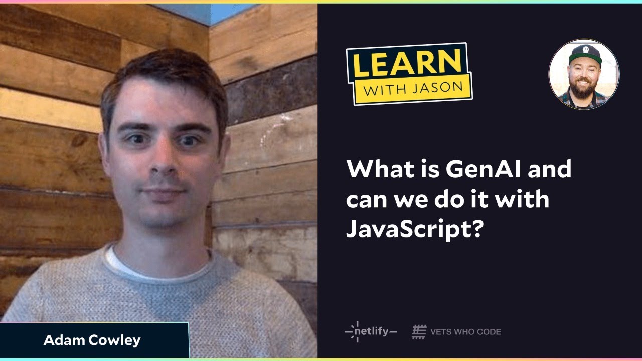 What is GenAI and can we do it with JavaScript?